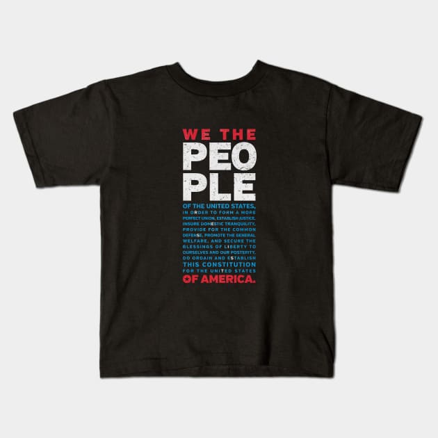 We the people - RESIST Kids T-Shirt by directdesign